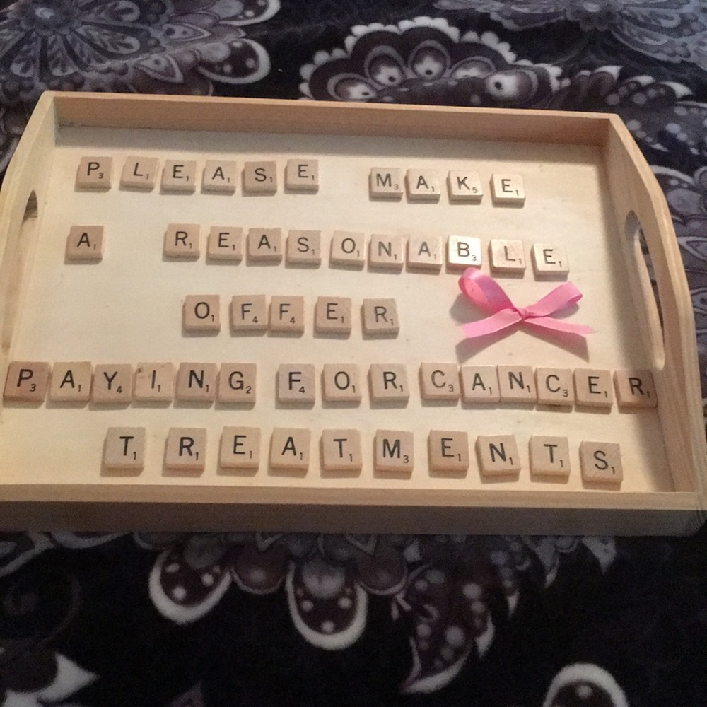 HELP Please Make Offers! Paying 4 Cancer Treatment - Picture 2 of 4